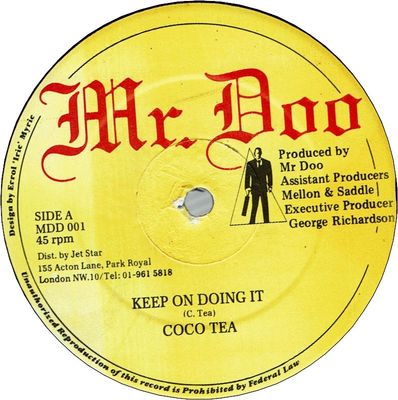 KEEP ON DOING IT (VG) / NEW GUN FI BUSS (VG+)