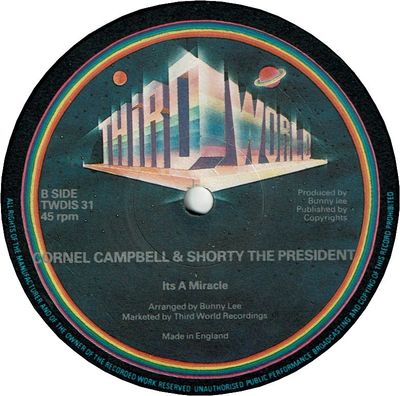 IT'S A MIRACLE (VG+) / YOUR LOVE IS MINE