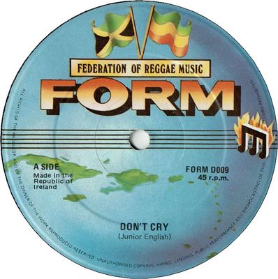 DON'T CRY (VG+) / YOU GOT A HOLD ON ME (VG+)