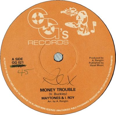 MONEY TROUBLE (VG+/WOL) / VERSION (VG+/WOL)