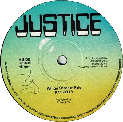 WHITER SHADE OF PALE (VG+) / YOUNG SAX (VG+)