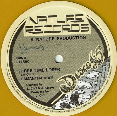 THREE TIMES LOSER (VG to VG+/WOL) / DEM A BATTER & BRUISE HER (VG+)