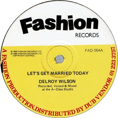 LET'S GET MARRIED TODAY (EX)