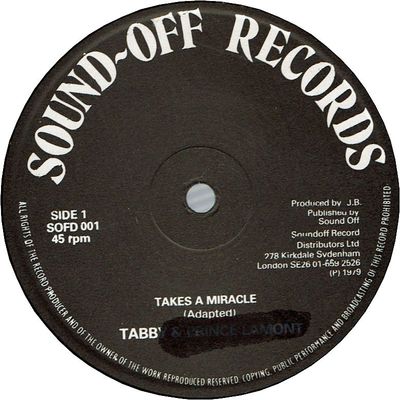 TAKE A MIRACLE (EX) / THEM WANT I (EX)
