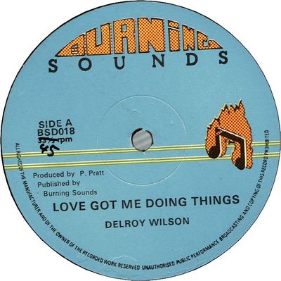 LOVE GOT ME DOING THINGS(VG+) / GO AWAY LITTLE GIRL (VG+)
