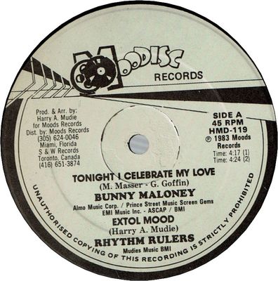 TONIGHT I CELEBRATE MY LOVE (EX) / SET ME FREE (EX)