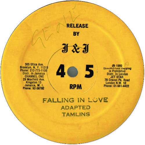 FALLING IN LOVE (VG+) / GROOVING (VG+)