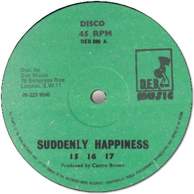 SUDDENLY HAPPINESS (VG+) / OOH-OOH (VG+)