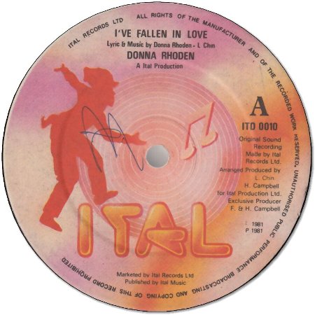 I'VE FALLEN IN LOVE (VG) / I'M DUBBING IN LOVE (VG+)