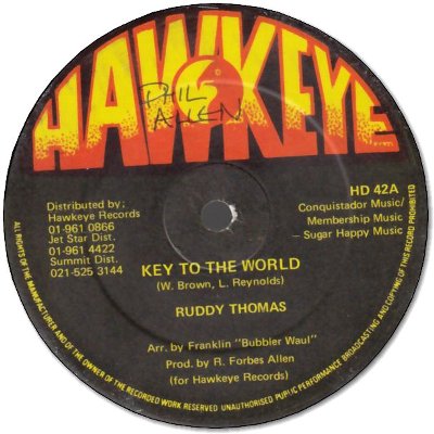 KEY TO THE WORLD (VG+)