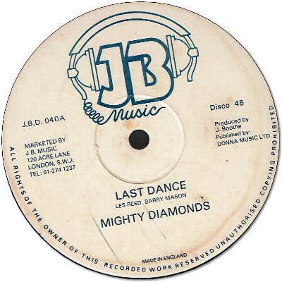 LAST DANCE (VG+) / LUCKY (VG+)