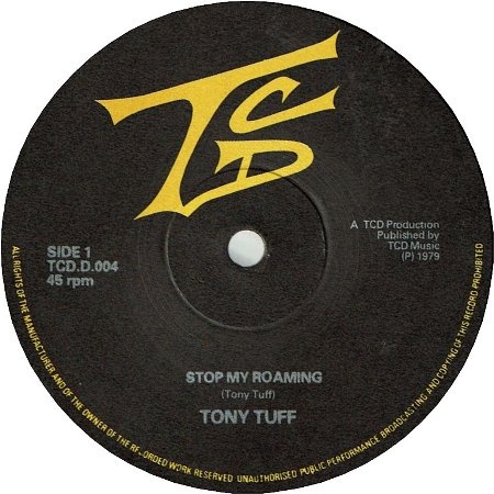 STOP MY ROAMING (VG+) / ROAMING IN STYLE (VG+)