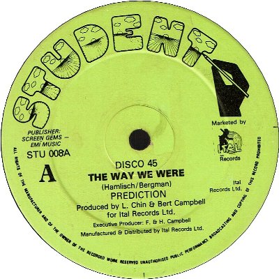 THE WAY WE WERE (VG to VG+)