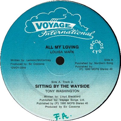 ALL MY LOVING (VG) / SITTING BY THE WAYSIDE (VG+) / LONELY (VG)