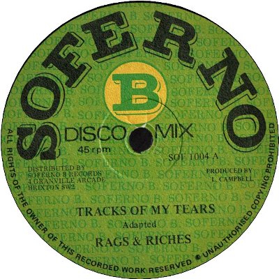 TRACKS OF MY TEARS (VG+) / LONG AS YOU LOVE ME (VG+)