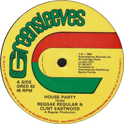 HOUSE PARTY (VG+) / DUB PARTY (VG)
