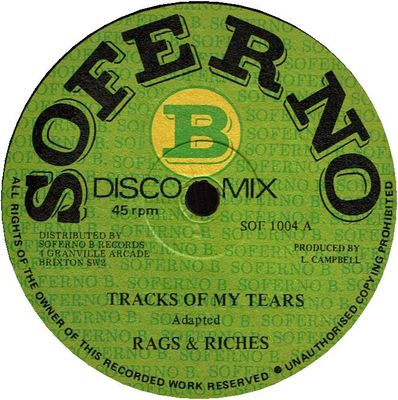 TRACKS OF MY TEARS (VG+) / AS LONG AS YOU LOVE ME (VG+)