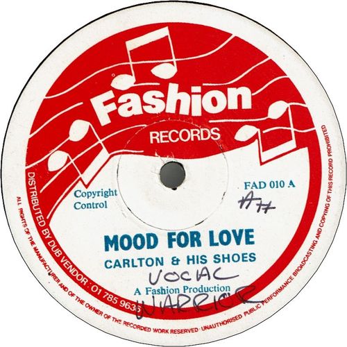MOOD FOR LOVE  (VG+/WOL) / CARLTON’S MOOD FOR LOVE  (VG+)
