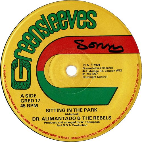 SITTING IN THE PARK (VG+/WOL) / SKANKING IN THE PARK (VG+/WOL)