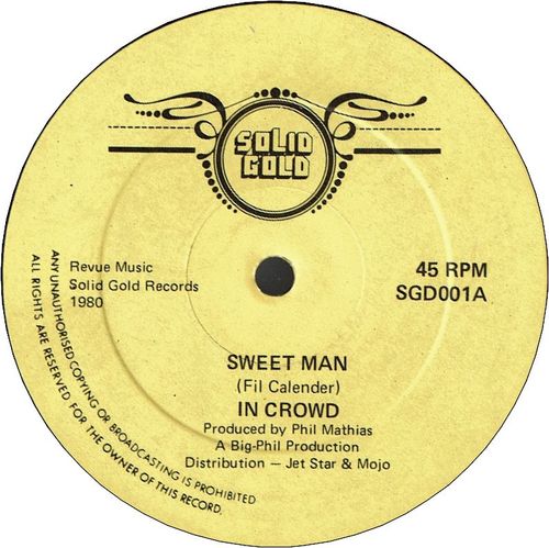 SWEET MAN (VG+/少しセンターずれ) / IN MY ARMS (VG+) / WEEP LITTLE GIRL (VG+)