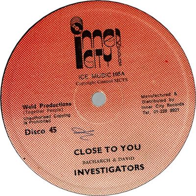 CLOSE TO YOU (VG+/WOL) / MELLOW ROCK (VG+)