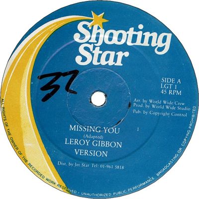 MISSING YOU (VG+)