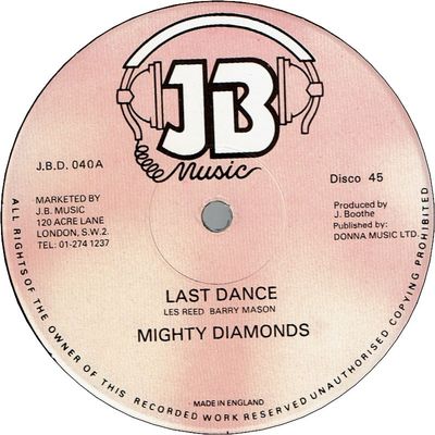 LAST DANCE (VG+) / LUCKY (VG+)