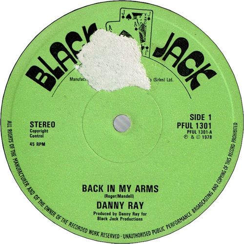 BACK IN MY ARMS (VG to VG+/LD) / SWEET SENSATION