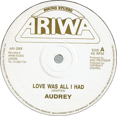 LOVE WAS ALL I HAD (VG) / TREASURE ISLE STYLE