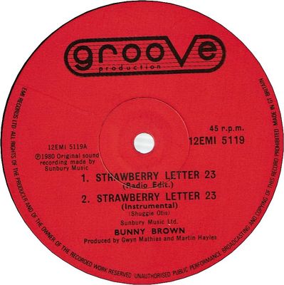 STRAWBERRY LETTER 23 (VG- to VG)