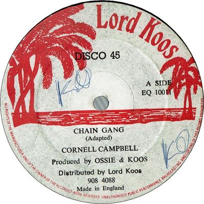 CHAIN GANG (VG/WOL) / KNOW YOUR ROOTS (VG/WOL)