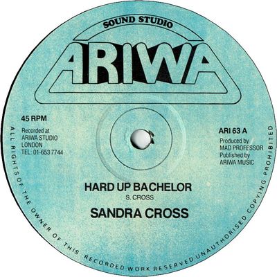 HARD UP BACHELOR (VG+) / SPINSTER DUB (VG+)