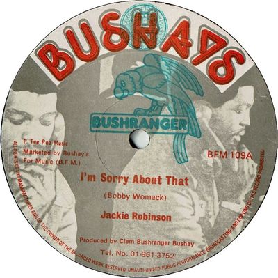 I’M SORRY ABOUT THAT (VG+/WOL) / DON’T LEAVE ME THIS WAY (VG+/WOL)