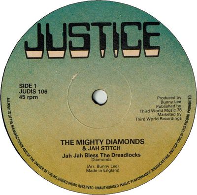 JAH JAH BLESS THE DREADROCKS(VG+) / CAREFREE GIRL(VG+)