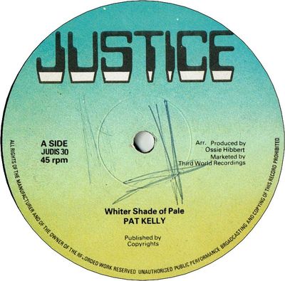 WHITER SHADE OF PALE (VG+/WOL) / YOUNG SAX (VG+)
