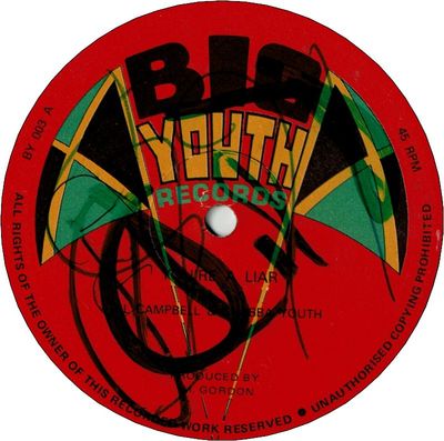 YOU'RE A LIAR (VG+/WOL) / VERSION (VG+/WOL)