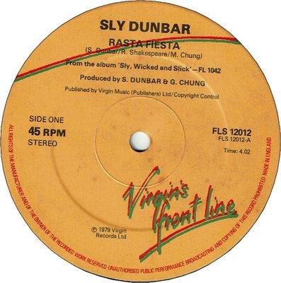 RASTA FIESTA (VG+) / DIRTY HARRY (VG+)