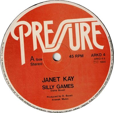 SILLY GAMES (VG+) / DANGEROUS (VG+)