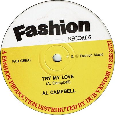 TRY MY LOVE (VG+) / OFFICIAL FASHION (VG+)