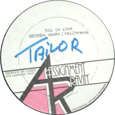 FULL OF LOVE (VG+/WOL) / NOBODY MOVE (VG/WOL)