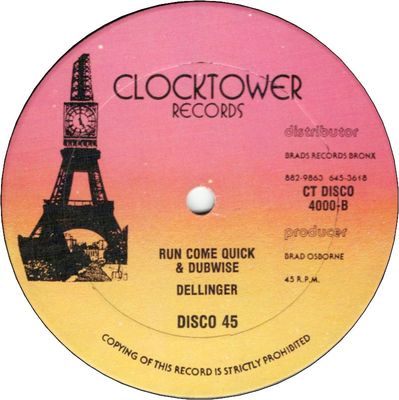 RUN COME QUICK & DUBWISE(VG+) / RUSSIANS ARE COMING & DUBWISE (VG+)