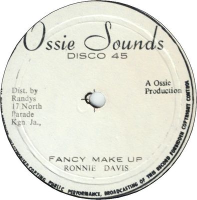 FANCY MAKE UP (VG+) / ITS SWINGING MY LOVE (VG+)
