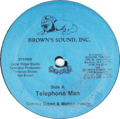 TELEPHONE MAN (VG+/WOL) / TONIGHT (VG+)