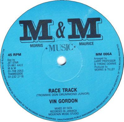 RACE TRACK (VG+) / REAL ROCK (VG+)