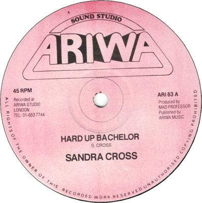HARD UP BACHELOR (VG+) / SPINSTER DUB (VG+)