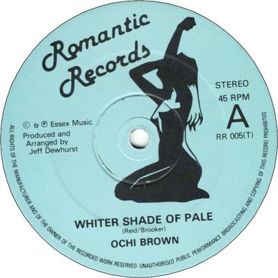 WHITER SHADE OF PALE (VG+)
