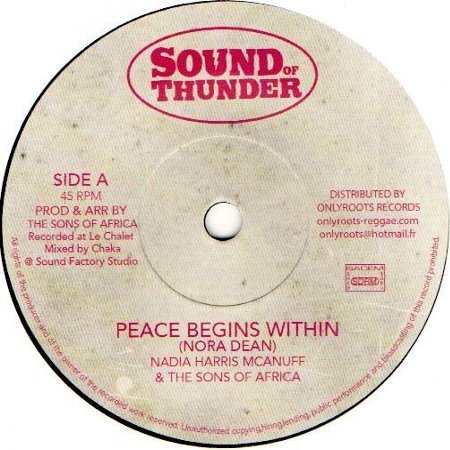 PEACE BEGINS WITHIN / VERSION