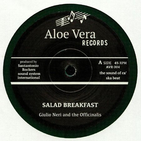 SALAD BREAKFAST / SUNSET IN CAPRI(Green Vinyl)