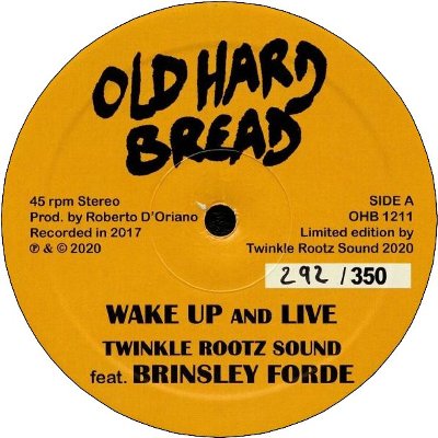 WAKE UP AND LIVE (LTD 350 copy)