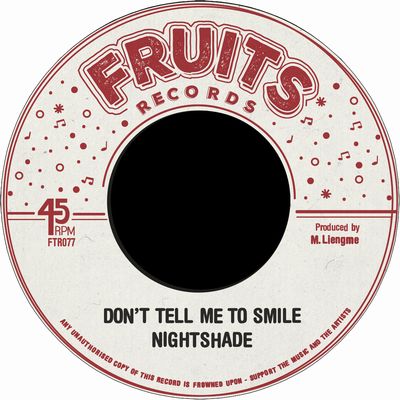 DON'T TELL ME TO SMILE / NO FLOWERPOT DUB